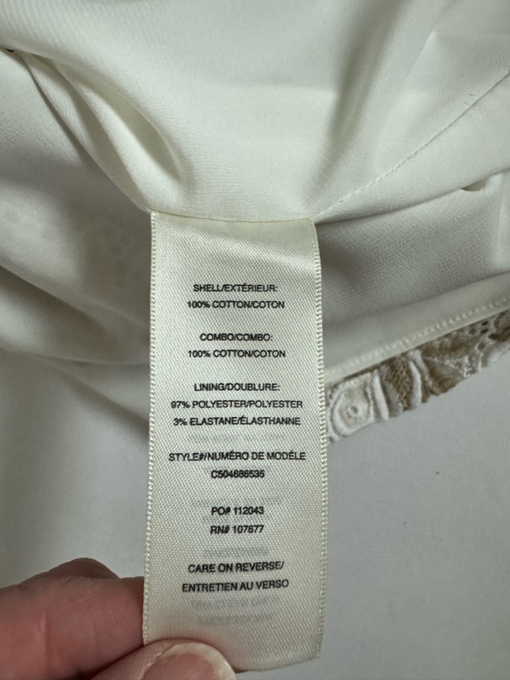 Alice And Olivia Lizzy Shift Dress Embellished Cream Off White - Picture 3 of 6